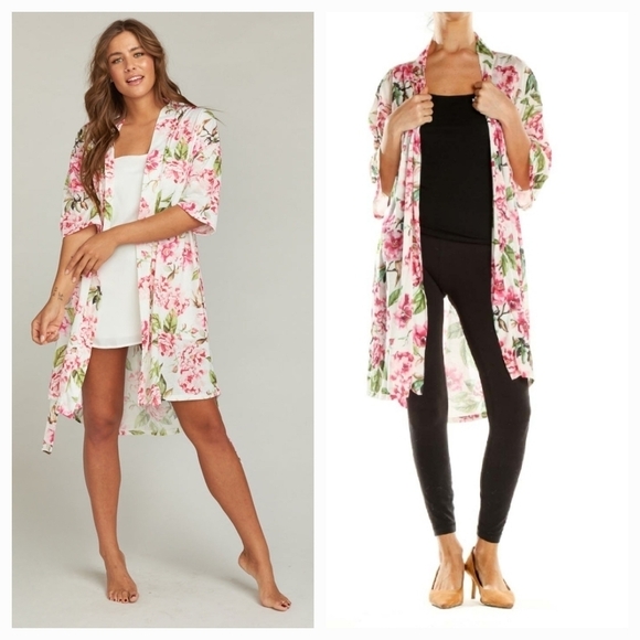 Show Me Your‎ Mumu White Floral Wrap - Picture 1 of 4